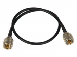 CB, VHF, UHF, PMR raadiod, antennid ja tarvikud // Raadiosaatjate antennikaablid // 24-162# Kabel do miernika swr 50cm
