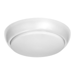 Uued tooted // KOKO oprawa 2xE27 z mikrofalowym czujnikiem ruchu, 2x40W, biała-polipropylen, klosz matowy-poliwęglan, IP44, IK10