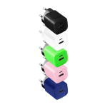 T&ouml;&ouml;riistad ja m&otilde;&otilde;teseadmed // Uued tooted t&ouml;&ouml;riistade, tarvikute kategoorias // Ładowarka sieciowa eXc CUBE, 2xUSB (typ A+C), 33W, szybkie ładowanie, kolor mix