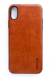 Back panel cover Evelatus Apple iPhone X Kuton Brown