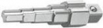 Key, 5 steps, with an external hinge 1/2