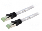 Patch cord | S/FTP | Cat: Cat 8 | RJ45 plug,both sides | stranded | Cu