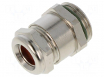 Cable gland | M20 | 1.5 | IP68 | brass | metallic