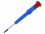Screwdriver: precision | slot | 3x0.5mm | Blade length: 40mm