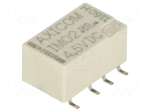 Relay: electromagnetic | Ucoil: 4.5VDC | DPDT | 2A | 0.5A/125VAC | IM