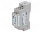 Power supply: switching | for DIN rail | 10W | 5VDC | 2A | 180&divide;264VAC