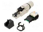 Connector: RJ45 | plug | PIN: 8 | Cat 6a | shielded | 8p8c | 5.5&divide;10mm | IDC