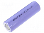 Re-battery: Li-Ion | 21700 | 3.6V | 4000mAh | &Oslash;21.3x70.3mm | 40A