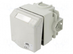 Connector: AC supply 3-phase | socket | female | 16A | 415VAC | Design