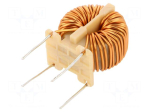 Inductor: wire | THT | 9.8A | R: 19m&Omega; | -20&divide;50% | DTS-25 | vertical | 230VAC