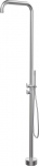 Floor-standing shower column for the garden or bathroom