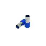 Insulated end sleeve 50mm2/25mm, blue, 50 pcs