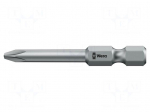 Screwdriver bit | Phillips | PH1 | 1/4" | Overall len: 89mm