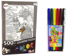 M&auml;nguala | PC | Konsoolid | Tarvikud // Harivad m&auml;nguasjad | Interaktiivsed | Loomingulised | Kunstilised // Puzzle Do Kolorowania 500 Element&oacute;w Ryby Ocean