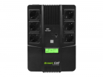 Green Cell AiO 800VA LCD uninterruptible power supply (UPS) Line-Interactive 0.8 kVA 480 W 6 AC outlet(s)