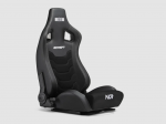 Next Level Racing | PU Leather and Suede | Reclining Seat | ERS4 Elite PU Leather & Suede Edition | Black