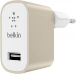 Adapter Belkin - Mixit Universal Home Charger 12w Gold