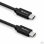 Qoltec USB-C 2.0 male | USB-C 2.0 male | 3m | Black