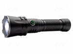 Torch: LED | IP65 | waterproof | 2000lm | No.of diodes: 1 | 10h | L: 164mm