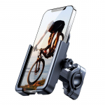 Bicycle accessory Wozinsky  Wozinsky metal bicycle phone holder, scooters black (WBHBK3)