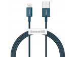 Mobiiltelefonid ja tarvikud // Laadijad // BASEUS Kabel USB Lightning iPhone Superior Series, 2.4A, 1m (niebieski) CALYS-A03