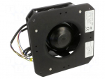 Fan: EC | radial | 230VAC | 165x165x67mm | 301m3/h | 69dBA | ball | 4500rpm