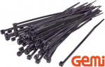Cable Tie 4,8x450mm (100pcs) black GEMI