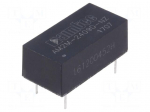 Converter: DC/DC | 2W | Uin: 21.6&divide;26.4V | Uout: 9VDC | Uout2: -9VDC | 2.8g