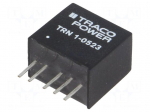 Converter: DC/DC | 1W | Uin: 4.5&divide;13.2V | Uout: 15VDC | Uout2: -15VDC