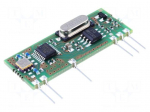 Module: RF | AM receiver | AM,ASK | 868.3MHz | -113dBm | 5VDC | 10mA
