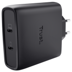 Lādētājs Trust MAXO 100W 2xUSB-C GaN