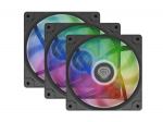 Cooler Genesis Oxal 120 3-Pack Black Argb