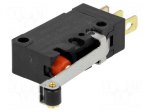 Microswitch SNAP ACTION | with lever (with roller) | SPDT | Pos: 2