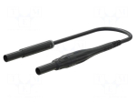 Test lead | 8A | insulated | Urated: 1kV | Len: 2m | black