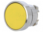 Switch: push-button | Stabl.pos: 2 | 22mm | yellow | Illumin: none | IP66