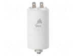 Capacitor: polypropylene | motors, run | 75uF | 450VAC | &Oslash;55x120mm