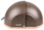 Oval bread bin MR-1678G-BROWN MAESTRO