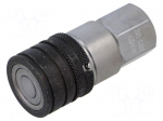 Quick connection coupling | 500bar | G 1/4" | DN6,3 | -30&divide;100&deg;C | NBR