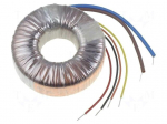 Transformer: toroidal | 80VA | 230VAC | 18V | 18V | 2.222A | 2.222A