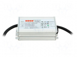Power supply: switching | LED | 75W | 54&divide;108VDC | 700mA&divide;1.05A | IP67