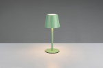 Trio Diaz LED table lamp pistaasingreen rechargeable gaismeklis R55961149 4017807644807