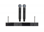 Shure SLXD24DE/B58-G59 - dual digital wireless system with two transmitters/handheld microphones (470 - 514 MHz)