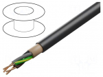 Wire | N2XH | 3G2.5mm2 | wire | Cu | LSZH | black | 600V,1000V