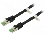 Patch cord | S/FTP | Cat: 6a | RJ45 plug,both sides | stranded | Cu | 15m