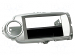 Radio frame | Toyota | 2 DIN | silver