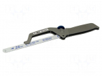 Saw | manual,with replaceable saw blade | metal | Blade len: 250mm