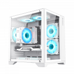 Gamemax Case | INFINITY MINI WH | M-ATX