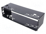 Car radio mounting half frame | Sony | Colour: black