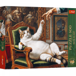 M&auml;nguala | PC | Konsoolid | Tarvikud // Harivad m&auml;nguasjad | Interaktiivsed | Loomingulised | Kunstilised // Puzzle - 500 - Premium Plus - Pets as Art: Jego Puszysta Wysokość - Trefl 37627