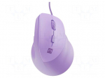 Mouse | CRAKE 2 PRO | violet | USB A | optical,wired | 1.5m